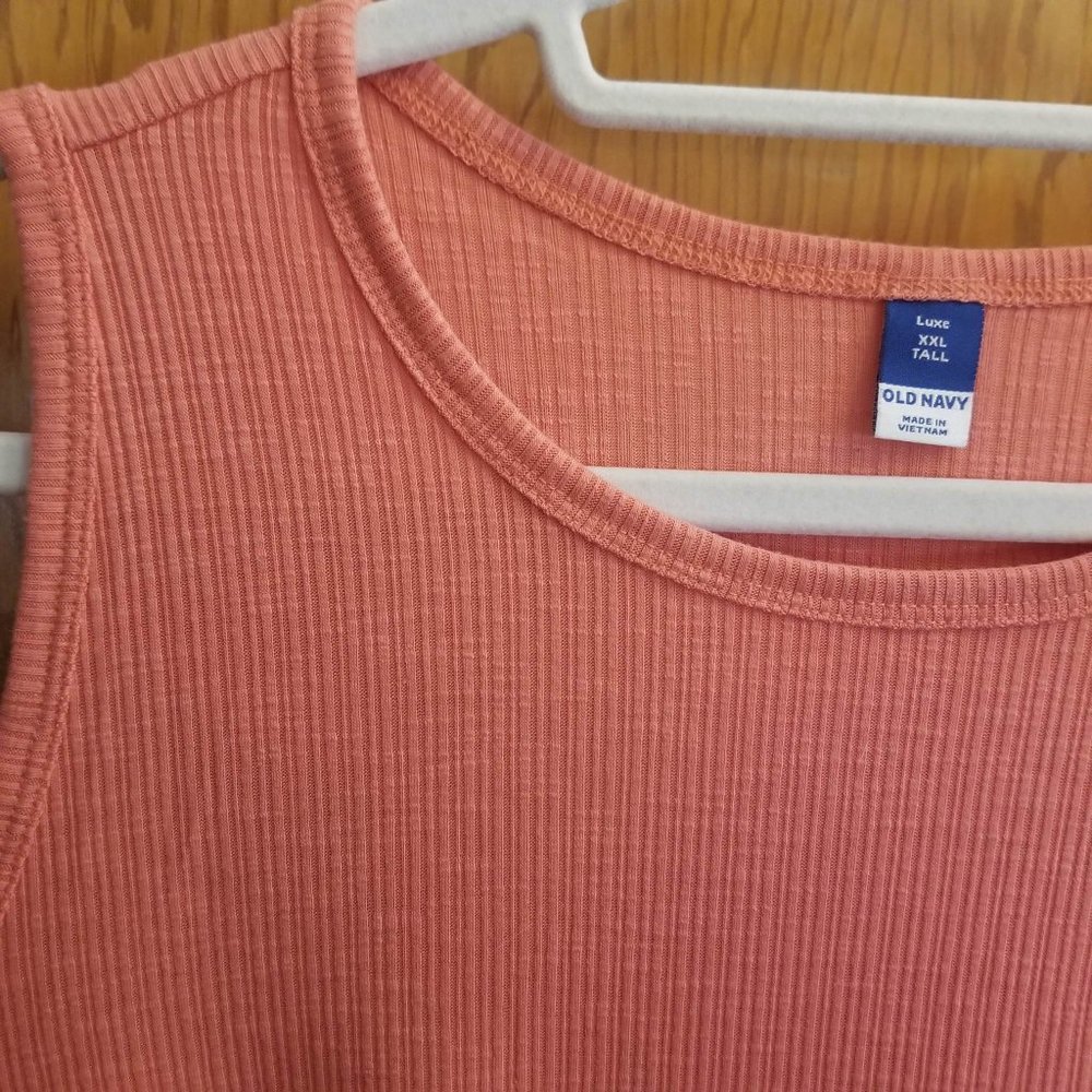 Luxe Rib-Knit Swing Tank Top